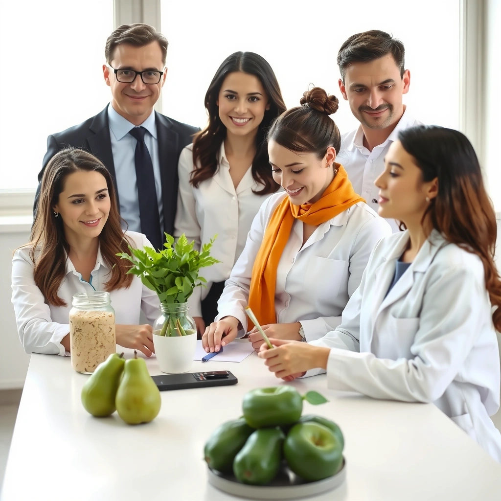 Zespół Nutriguruy w pracy